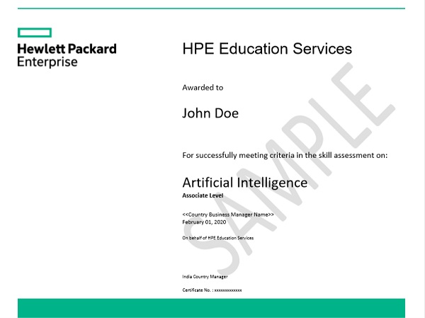 HPE Authorized Testing Centre