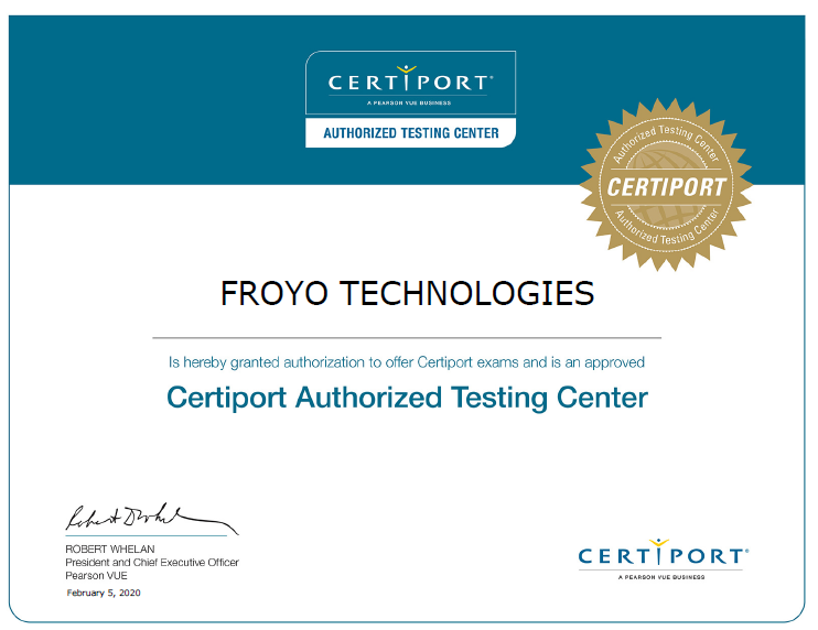 Certiport Authorized Testing Centre